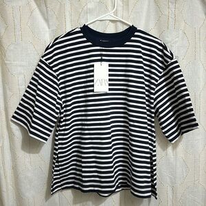ZARA WOMEN’S STRIPED TEE